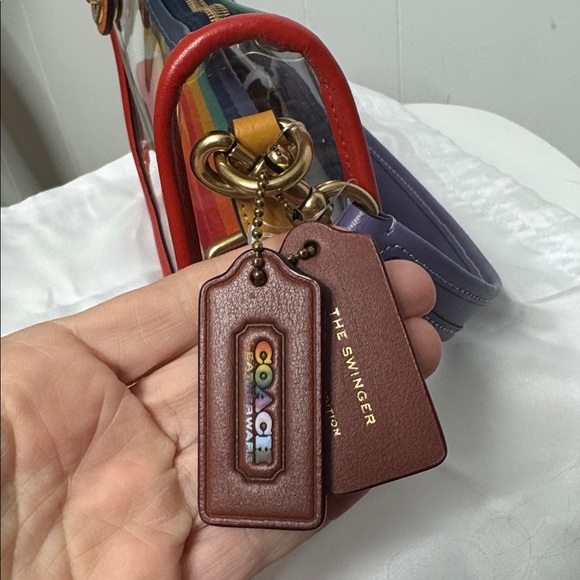 Coach stadium swinger rainbow pride brand new - Picture 6 of 8